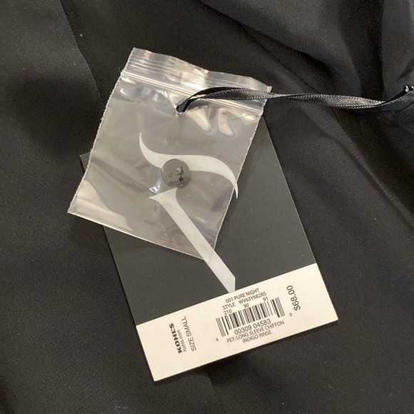 Vera Wang Noir High Low Shirtdress - Picture 4 of 11